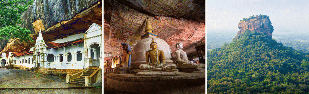 Wilpattu — Dambulla — Sigiriya